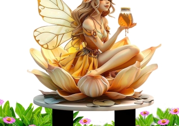 Förvandla din trädgård till en magisk sagovärld med Ungtyb Fairy Flowerpot Decorations!